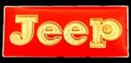 Jeep pin- oranje, Verzenden, Nieuw, Transport, Speldje of Pin