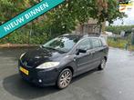 Mazda 5 1.8 Touring LEUKE AUTO MET RUIMTE VOOR 7 PERSONEN, Auto's, Stof, 1370 kg, 4 cilinders, Zwart