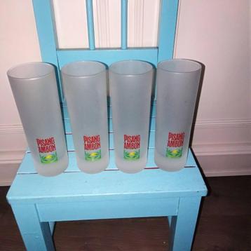 Pisang Ambon glazen frozen set van 4 beschikbaar voor biedingen