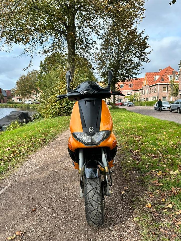 Gilera runner frame (compleet maar zonder blok), Fietsen en Brommers, Snorfietsen en Snorscooters, Zo goed als nieuw, Gilera, Ophalen