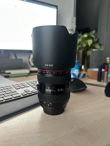 Canon EF 24-70MM 2.8 USM ZEER NETJES beschikbaar voor biedingen