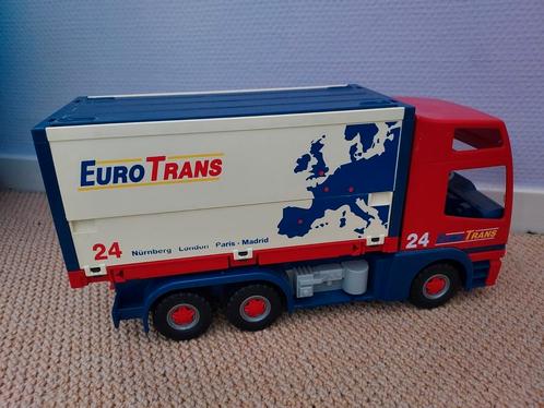 Playmobil Euro trans truck 4323, Kinderen en Baby's, Speelgoed | Playmobil, Gebruikt, Ophalen of Verzenden