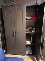 Ikea Brimnes kledingkast zwart, Huis en Inrichting, Kasten | Kledingkasten, Ophalen, 100 tot 150 cm, Zo goed als nieuw, 150 tot 200 cm