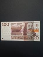 100 gulden de Ruyter uit 1970 in AUNC, Postzegels en Munten, Bankbiljetten | Nederland, Ophalen of Verzenden, 100 gulden, Los biljet