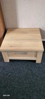 Salontafel met lade, Huis en Inrichting, Tafels | Salontafels, 50 tot 100 cm, Vierkant, Zo goed als nieuw, Minder dan 50 cm