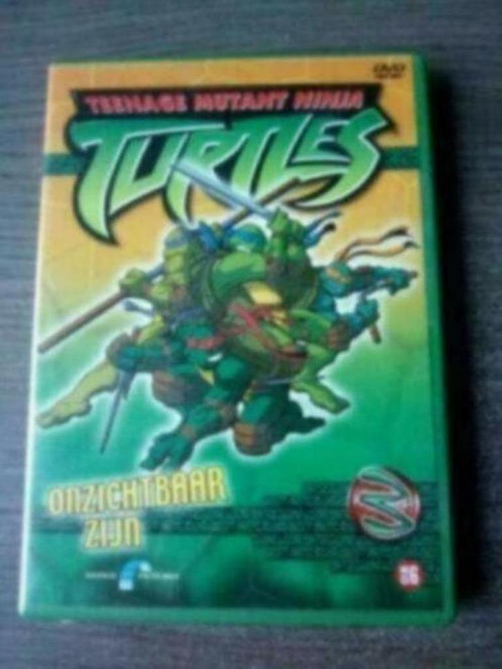  TURTLES met Ontzichtbaar zijn in nieuwstaat, Cd's en Dvd's, Dvd's | Kinderen en Jeugd, Zo goed als nieuw, Film, Avontuur, Vanaf 6 jaar