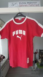 Vintage puma shirt katoen jaren 80 maat l, Maat 52/54 (L), Ophalen of Verzenden, Zo goed als nieuw, Puma