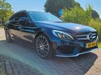 Mercedes C-Klasse C200 d 136pk 9G-TRONIC AMG Business Soluti, Euro 6, 4 cilinders, Blauw, Origineel Nederlands
