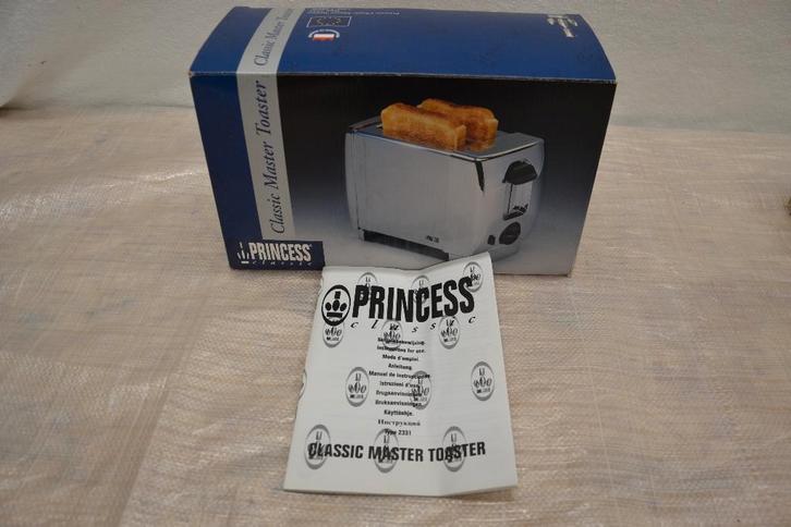 Princess Classic Master Toaster Broodrooster - Nieuw in Doos, Witgoed en Apparatuur, Broodroosters, Nieuw, Ophalen of Verzenden