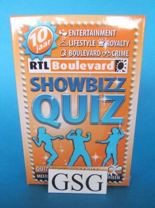 RTL Boulevard Showbizz quiz nr. 60205-00 (NIeuw), Hobby en Vrije tijd, Gezelschapsspellen | Kaartspellen, Nieuw, Ophalen