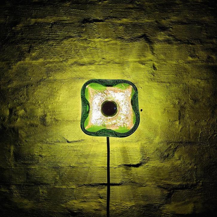 Vintage Murano glazen wandlamp., Huis en Inrichting, Lampen | Wandlampen, Ophalen of Verzenden