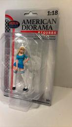Figuur cosplay girl 3 American diorama 1.18, Hobby en Vrije tijd, Modelauto's | 1:18, Overige merken, Ophalen of Verzenden, Motor