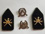 KCT kraag emblemen DT met Sniper en scherpschutter speld, Verzamelen, Ophalen of Verzenden, Landmacht, Nederland, Kleding of Schoenen