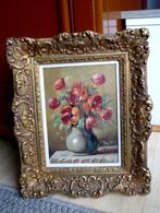 schilderij klassiek - bloemboeket - klaprozen - Tilly Moes, Antiek en Kunst, Ophalen of Verzenden