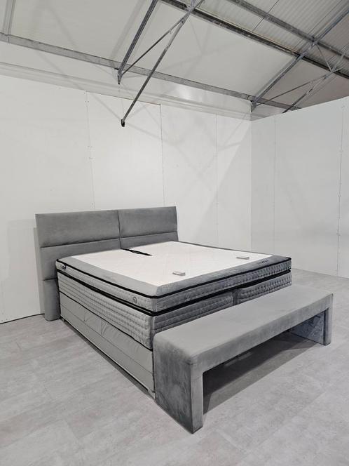 Boxspring Swiss Sense Royal Serengeti 180x200 Elektrisch, Huis en Inrichting, Slaapkamer | Boxsprings, Zo goed als nieuw, 180 cm