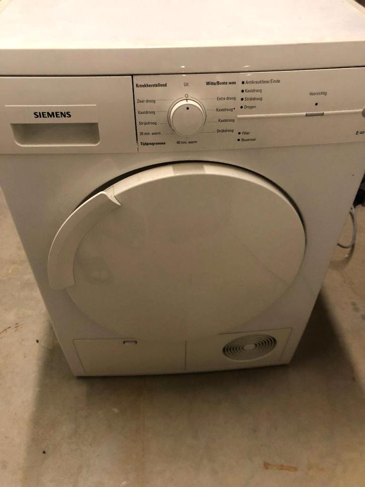 Siemens Wt44e172nl Condensdroger 7kg, Witgoed en Apparatuur, Wasdrogers, Gebruikt, Condens, Voorlader, 6 tot 8 kg, 85 tot 90 cm