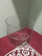 Vaas met tekst"Candle light".Voor stompkaars, Overige kleuren, Nieuw, Ophalen of Verzenden, Glas