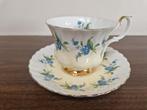ROYAL ALBERT kop en schotel ,vergeet mij niet,, Antiek en Kunst, Ophalen of Verzenden
