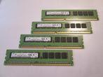 4 x Samsung RAM 4GB DDR3L (4x4GB), Computers en Software, RAM geheugen, DDR3, Ophalen of Verzenden, Zo goed als nieuw, Desktop