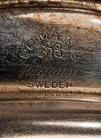 Dienblaadje zweden verzilvert, Ophalen of Verzenden