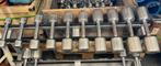 Chrome technogym dumbells 2-10 kg gewichten dumbell set, Ophalen, Dumbbell, Dumbells, 2-10 kg