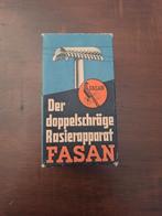 Fasan scheermes doosje leeg Wo2 WW2, Ophalen of Verzenden, Overige soorten, Duitsland, Overige typen