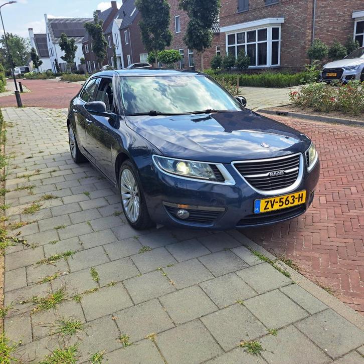 Saab 9-5 2.0 TID 118KW AUT 2012 Blauw, Auto's, Saab, Particulier, Saab 9-5, Airbags, Airconditioning, Bluetooth, Boordcomputer