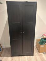 Donkerbruine kledingkast met deuren Ikea Rakkestad, Huis en Inrichting, Kasten | Kledingkasten, Ophalen, Gebruikt, 50 tot 100 cm
