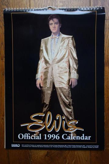 Elvis Presley kalender 1996 beschikbaar voor biedingen