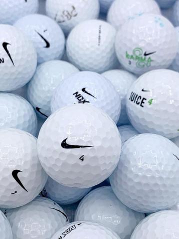 Nike golfballen, Klasse A: €0,60 /st. bij aankoop 50st.