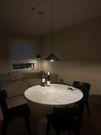 Massief marmeren ronde eettafel, Huis en Inrichting, Tafels | Eettafels, Ophalen, Gebruikt, 100 tot 150 cm, Rond