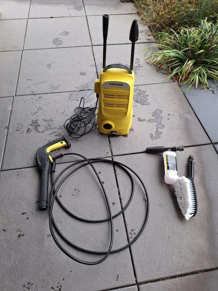 Kärcher K 2 Compact Car Hogedrukreiniger, Tuin en Terras, Hogedrukreinigers, Zo goed als nieuw, Elektrisch, Ophalen of Verzenden