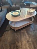 salontafel met mand, Huis en Inrichting, Tafels | Salontafels, Ophalen, 50 tot 100 cm, Nieuw, 50 tot 100 cm