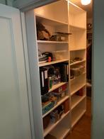 2 x Billy boekenkast met bovendeel, Ophalen, 200 cm of meer, Wit, 50 tot 100 cm