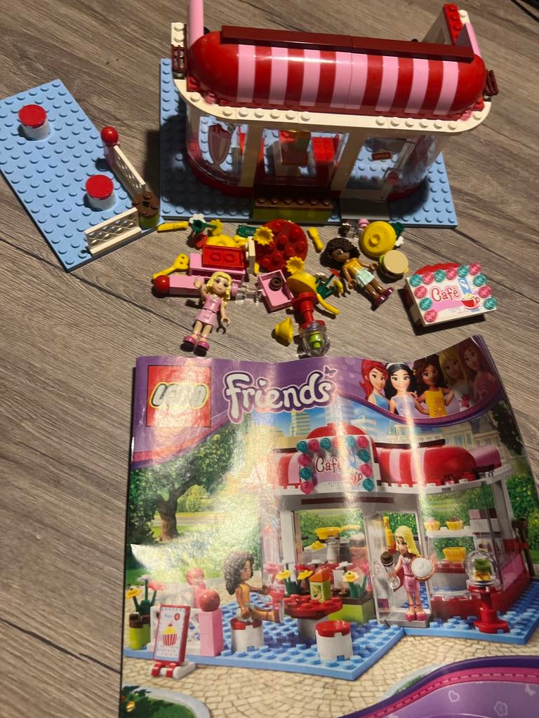 Lego Friends nummer 3061 city park cafe, Ophalen of Verzenden, Zo goed als nieuw