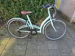 decathlon elops 320 cyan blauw dames fiets 28 inch, Versnellingen, Zo goed als nieuw, 50 tot 53 cm, Ophalen