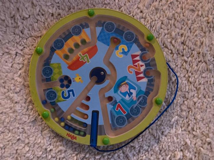 Haba -Magneet bord met balletjes!, Kinderen en Baby's, Speelgoed | Houten speelgoed, Ophalen of Verzenden