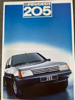Folder van Peugeot 205 1987, Ophalen of Verzenden, Nieuw, Peugeot