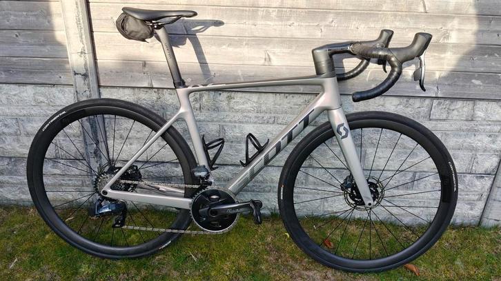 Scott Addict RC10/ Scram Force eTapAXS/ powermeter/ maat 54, Fietsen en Brommers, Fietsen | Racefietsen, Zo goed als nieuw, Overige merken