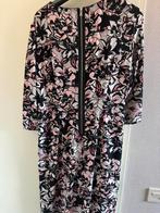 Gerry Weber Jurk - Maat 44 - Bloemenprint, Zwart, Maat 42/44 (L), Ophalen of Verzenden, Zo goed als nieuw