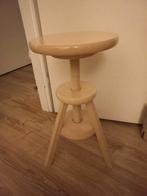 Houten draai kruk vintage, Huis en Inrichting, Ophalen, Hout