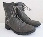 Laarzen, maat 39, bruin, half hoog, dikke zolen, zgan, Bruin, Lage of Enkellaarzen, Ophalen of Verzenden, Zo goed als nieuw