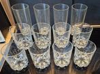 Longdrinkglas, wiskeyglas, wijnglas van elk 4 stuks, Ophalen, Zo goed als nieuw