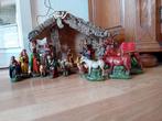Kerststal met figuren, Ophalen of Verzenden