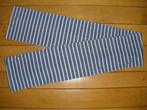 Bretonse sjaal midden blauw ecru streep, Ophalen of Verzenden, Zo goed als nieuw, Maat 46/48 (XL) of groter, Sjaal