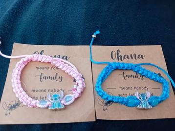 Stitch Armbandjes - Ohana Family beschikbaar voor biedingen