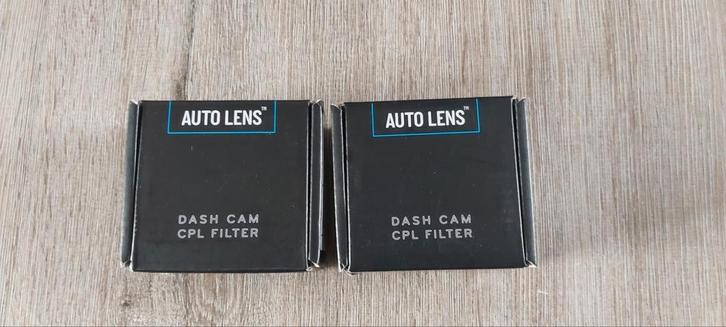 2 x Auto lens BV76 CPL lens Filter voor Blackvue dashcams., Auto diversen, Dashcams, Nieuw, Ophalen of Verzenden