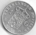 1  gulden  1952  Ned. Antillen. km. 2, Verzenden, Noord-Amerika, Losse munt, Zilver