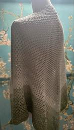 Handgemaakte Omslagdoek - Zijdezacht Acryl, Kleding | Dames, Handgemaakt, Ophalen of Verzenden, Nieuw, Overige kleuren