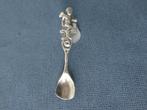 Antiek geboorte lepeltje met engeltje in zilver - ca. 1900, Antiek en Kunst, Ophalen of Verzenden, Zilver